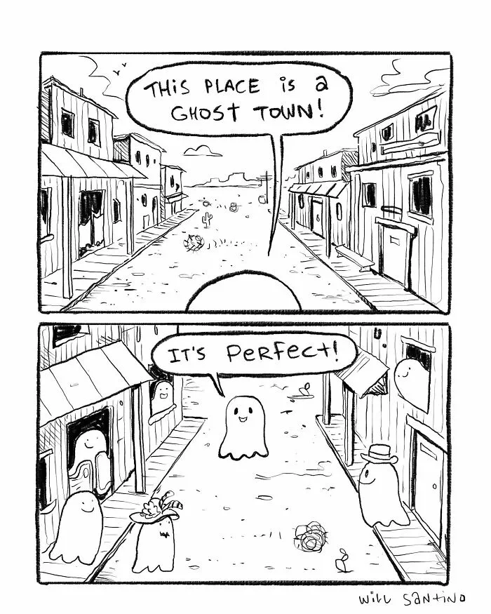 30 Hilariously Creative Short Cartoons Filled With Absurd Situations, By Will Santino (New Pics)