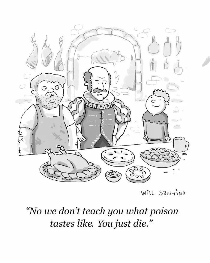 30 Hilariously Creative Short Cartoons Filled With Absurd Situations, By Will Santino (New Pics)