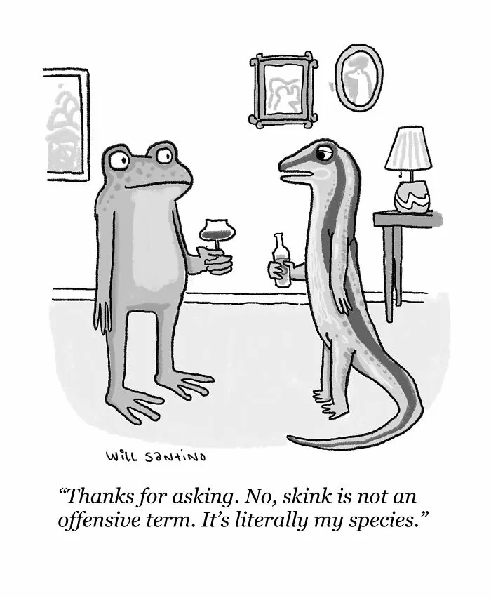 30 Hilariously Creative Short Cartoons Filled With Absurd Situations, By Will Santino (New Pics)