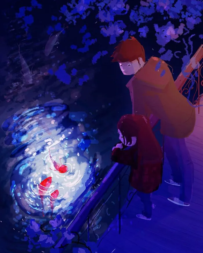 This Artist Captures The Beauty Of Everyday Life Through Heartwarming Illustrations (32 New Pics)