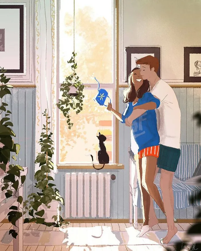 This Artist Captures The Beauty Of Everyday Life Through Heartwarming Illustrations (32 New Pics)