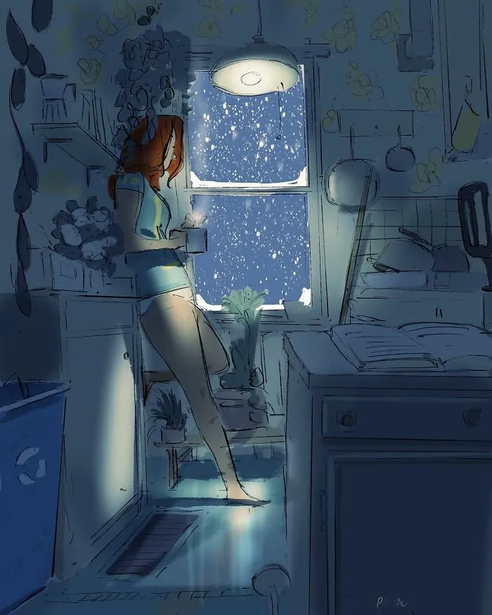 This Artist Captures The Beauty Of Everyday Life Through Heartwarming Illustrations (32 New Pics)