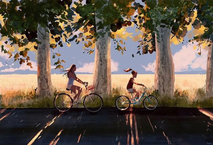 This Artist Captures The Beauty Of Everyday Life Through Heartwarming Illustrations (32 New Pics)
