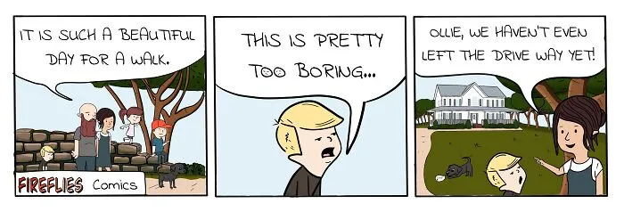 Fireflies Comics: Bored