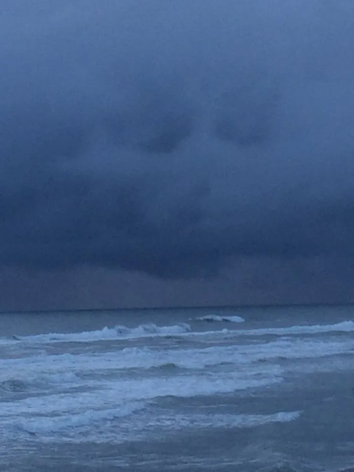 Mother Nature Giving The Ocean A Look