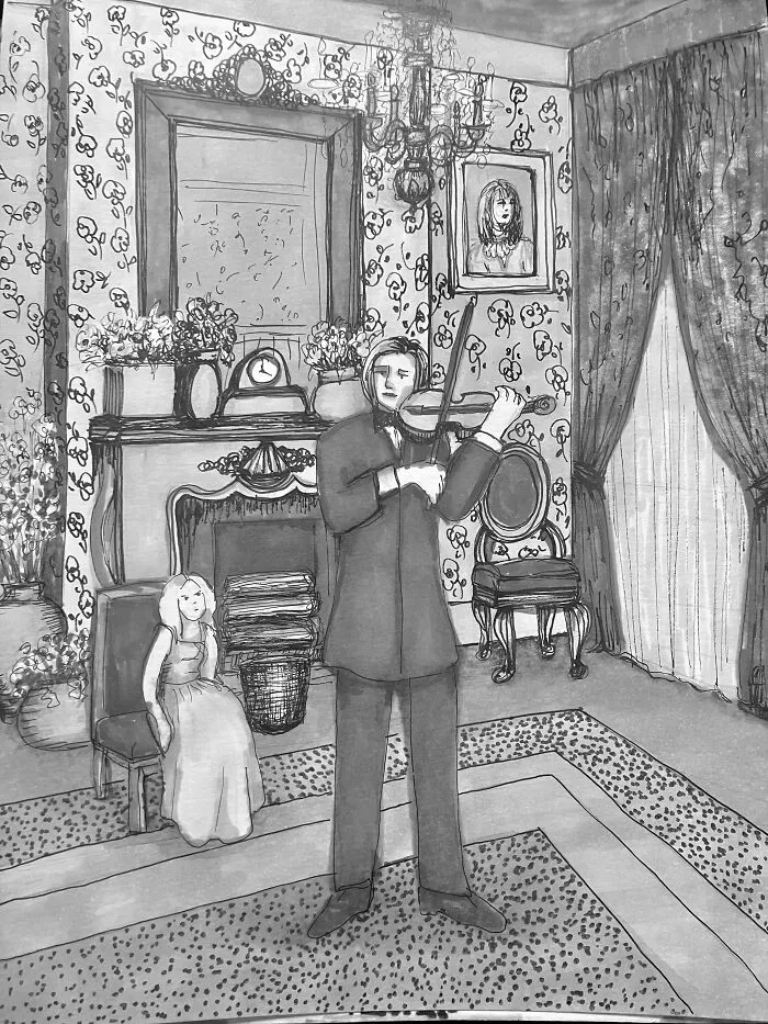 I Made Illustrations For The Phantom Of The Opera Book (29 Pics)