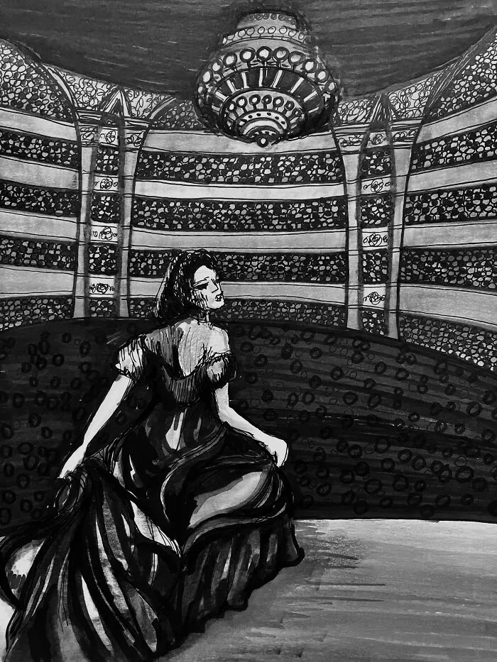 I Made Illustrations For The Phantom Of The Opera Book (29 Pics)