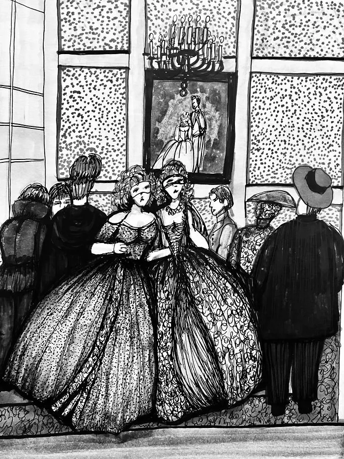 I Made Illustrations For The Phantom Of The Opera Book (29 Pics)