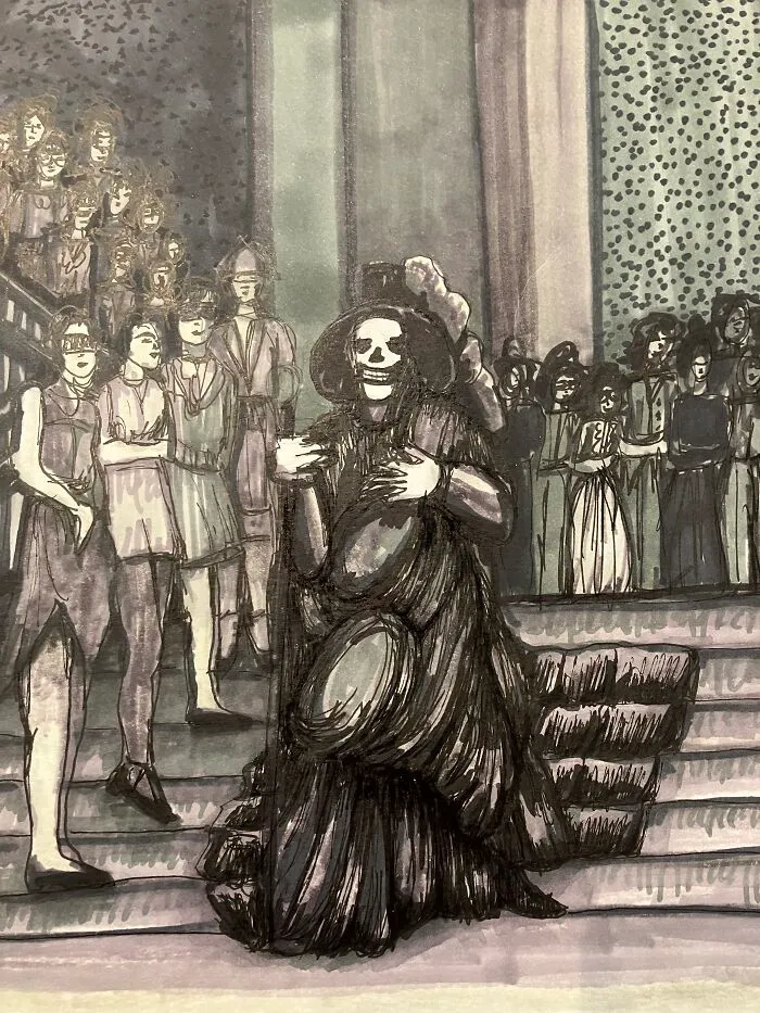 I Made Illustrations For The Phantom Of The Opera Book (29 Pics)