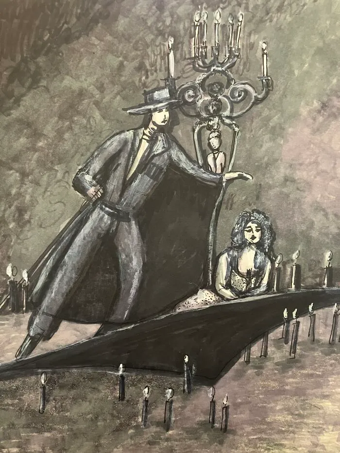 I Made Illustrations For The Phantom Of The Opera Book (29 Pics)