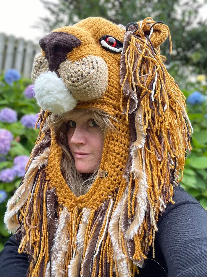 My 18 Crocheted Animal Hats That Found Fans Among Celebrities