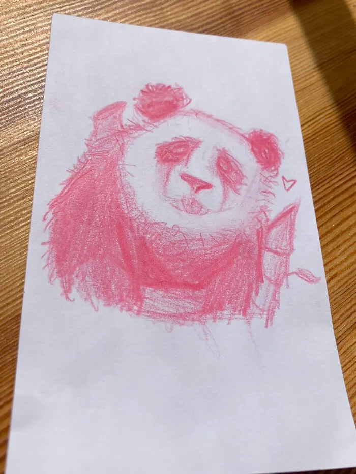 Sorry For Crap Quality But Here's My Panda