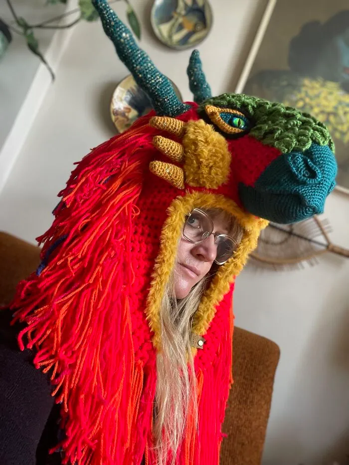 My 18 Crocheted Animal Hats That Found Fans Among Celebrities
