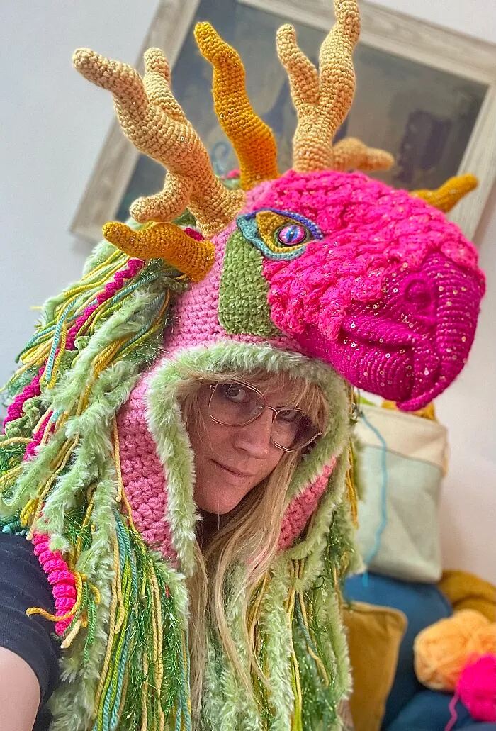 My 18 Crocheted Animal Hats That Found Fans Among Celebrities