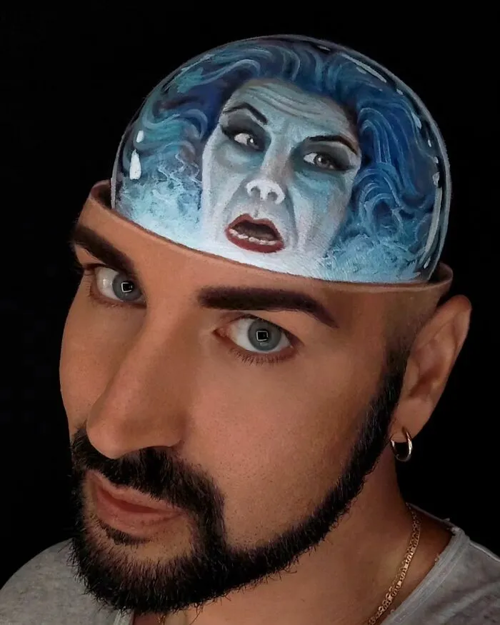 Luca Luce’s Mind-Bending 3D Makeup Art (25 Pics)