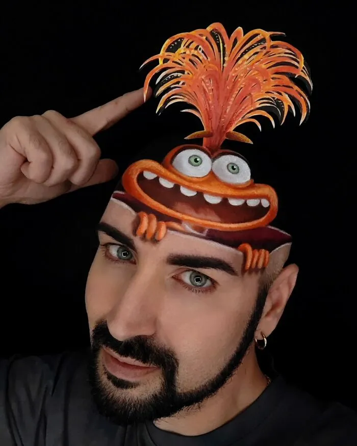 Luca Luce’s Mind-Bending 3D Makeup Art (25 Pics)