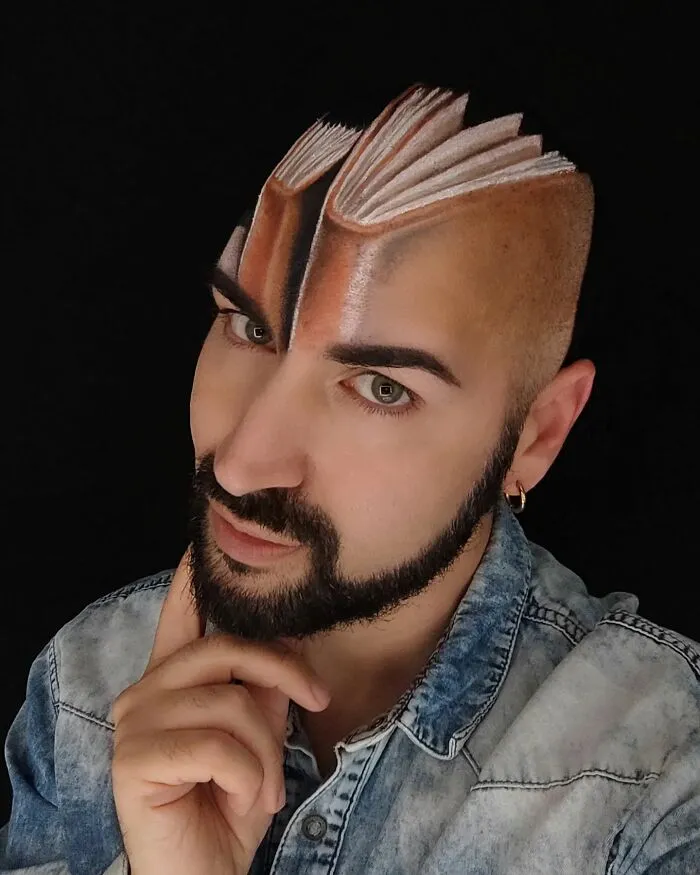 Luca Luce’s Mind-Bending 3D Makeup Art (25 Pics)