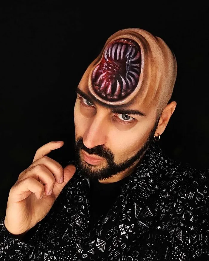 Luca Luce’s Mind-Bending 3D Makeup Art (25 Pics)