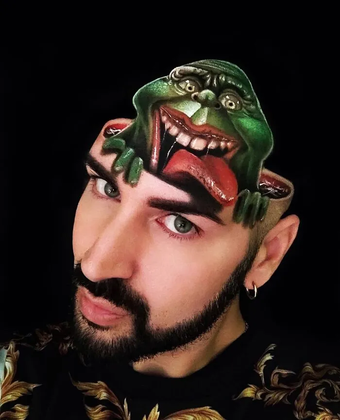 Luca Luce’s Mind-Bending 3D Makeup Art (25 Pics)