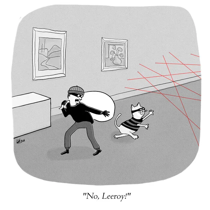 Artist Creates Single-Panel Cartoons, Here Are 30 Of The Funniest Ones
