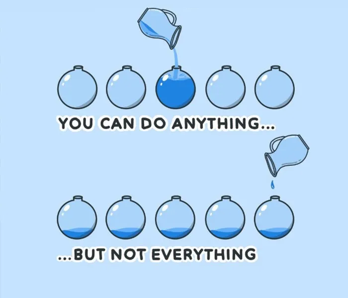 “You Can't Pour from an Empty Jug”