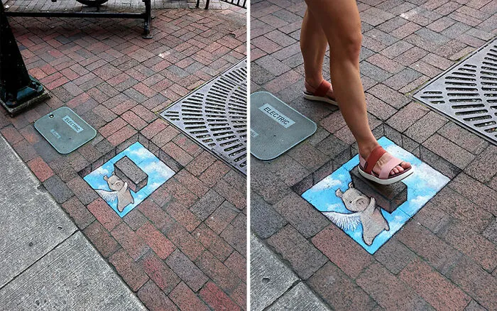 30 New Doodled Creatures That Popped Up In Unexpected Places, By David Zinn