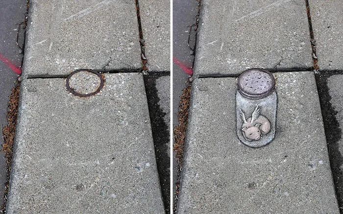 30 New Doodled Creatures That Popped Up In Unexpected Places, By David Zinn