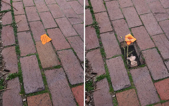 30 New Doodled Creatures That Popped Up In Unexpected Places, By David Zinn