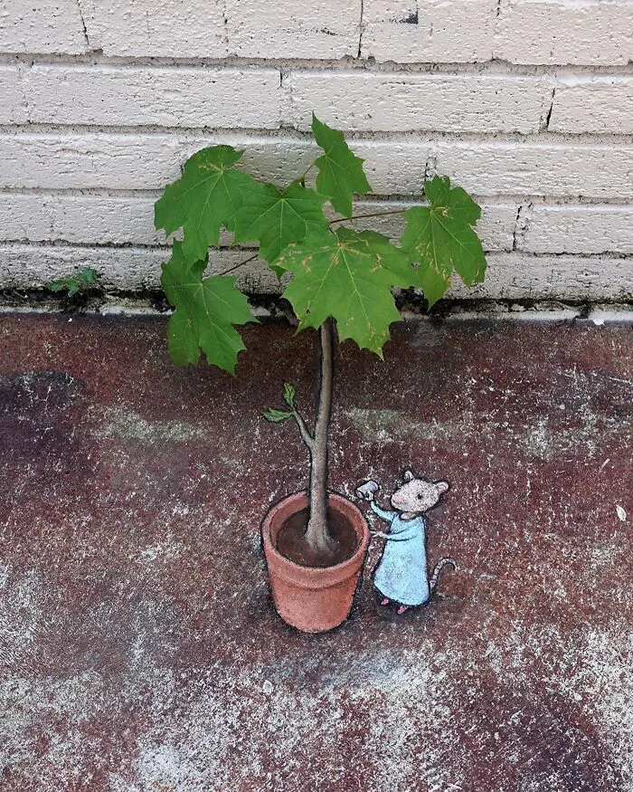 30 New Doodled Creatures That Popped Up In Unexpected Places, By David Zinn