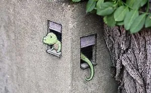 30 New Doodled Creatures That Popped Up In Unexpected Places, By David Zinn