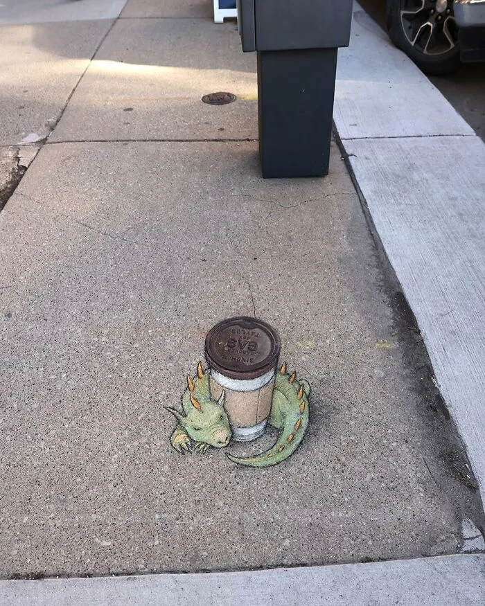 30 New Doodled Creatures That Popped Up In Unexpected Places, By David Zinn
