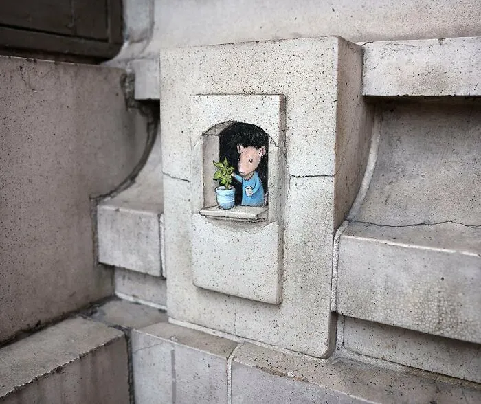 30 New Doodled Creatures That Popped Up In Unexpected Places, By David Zinn