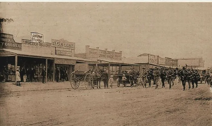 Parade Commercial St Merbein 1920s
