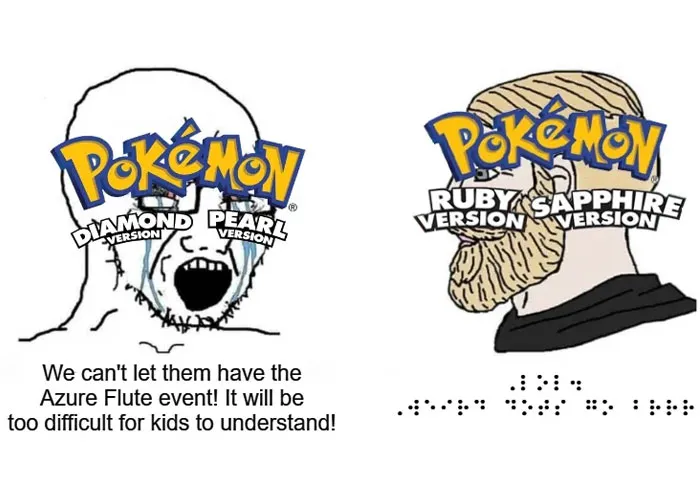 “When Pokémon Events Are ‘Too Complex,’ but You Survived the Puzzle Days of Ruby and Sapphire”
