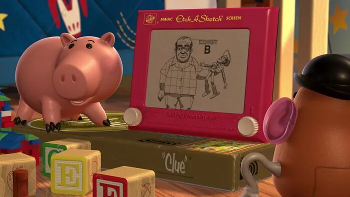 "Toy Story" Was Full Of Brand Names Like <a Style="Display:inline;" Href="Https://Www.amazon.com/Etch-A-Sketch-Classic-Red/Dp/B01n1zvydm?crid=2x6na6y6cq2fc&dib=eyj2ijoimsj9.oqx3yyo2-Zldt0qpszbn5_7qtzzxxrfcv5-Zn9--Jc_5xaowprvg8rl_oy_yes0msl9pwhuh2qi6xdsc6rn2danke7kaim_e6chrezeahoaih40pfvenv1qh-Cwtepfaldryi9jlw5_mwdipo1cvo68dwveiawumiy0jpdzjmxai_cbmirwumsro__olen_-146eef_c9ku9eoh3pt67w5usnzx6xqnb7dti-Smrgd6blb7nf10qqkhk1ddmzi-5a9iuz6_ex3ihk2lndtehljfp3nmvi6rtsmofie1d830.u9imiv-Ww-5vjmodvbotn-Ra_zf5qwvsfden6yecweq&dib_tag=se&keywords=etch-A-Sketch&qid=1726474830&sprefix=etch-A-Sketch%2caps%2c393&sr=8-5&linkcode=ll1&tag=bpsquirrel-20&linkid=b85a42fe5ce880360ca092bb75c2b6df&language=en_us&ref_=as_li_ss_tl" Target="_blank"><span Style="Font:inherit;color:#d74b1f;"> Etch-A-Sketch</Span>