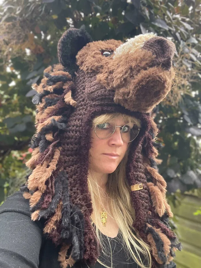 My 18 Crocheted Animal Hats That Found Fans Among Celebrities