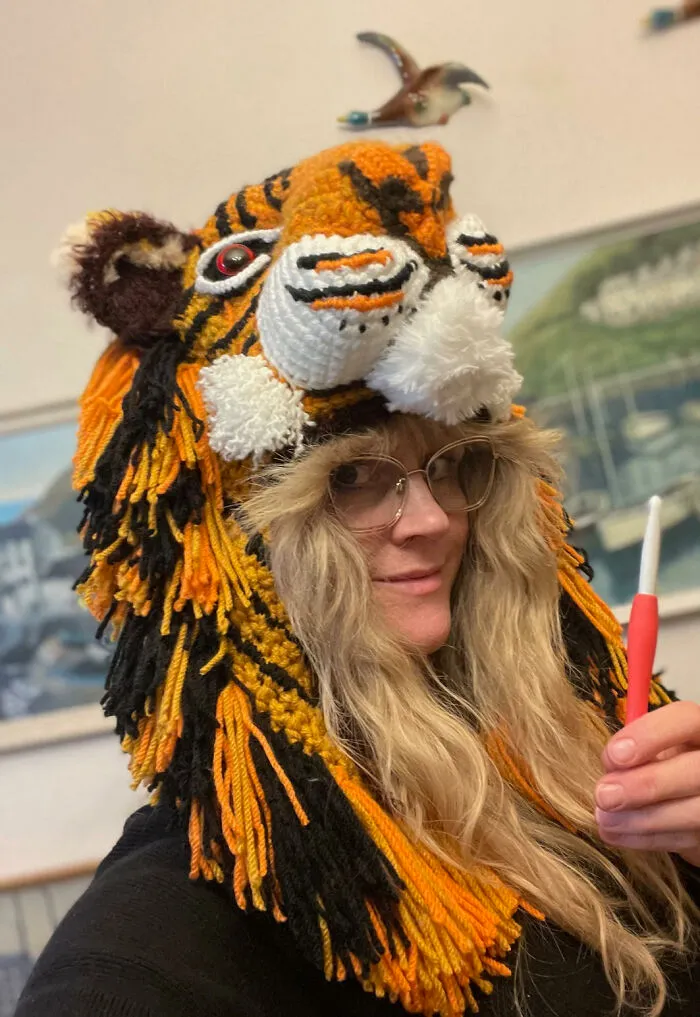 My 18 Crocheted Animal Hats That Found Fans Among Celebrities