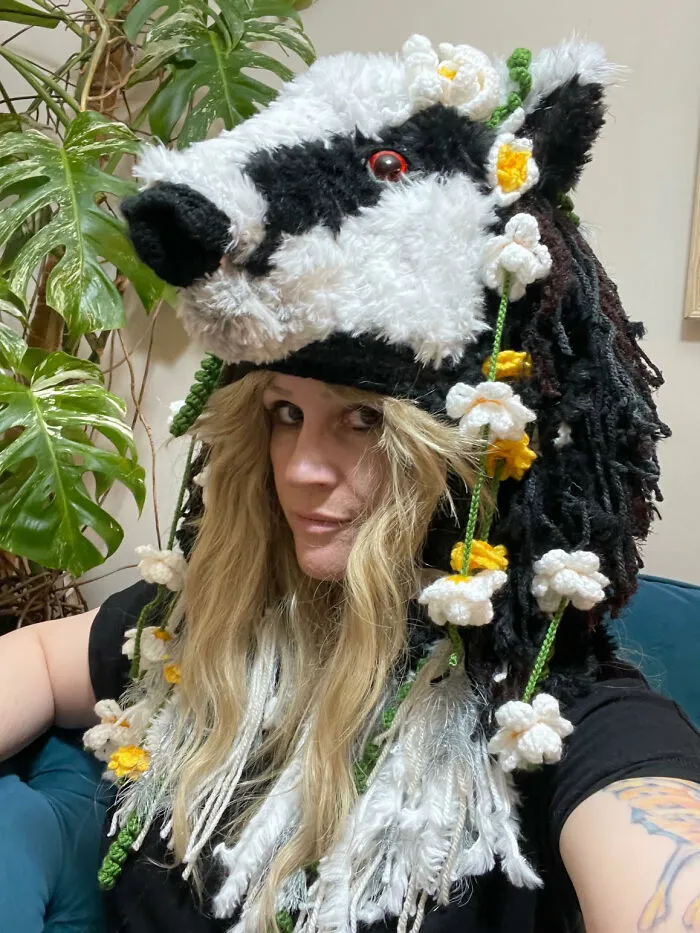 My 18 Crocheted Animal Hats That Found Fans Among Celebrities