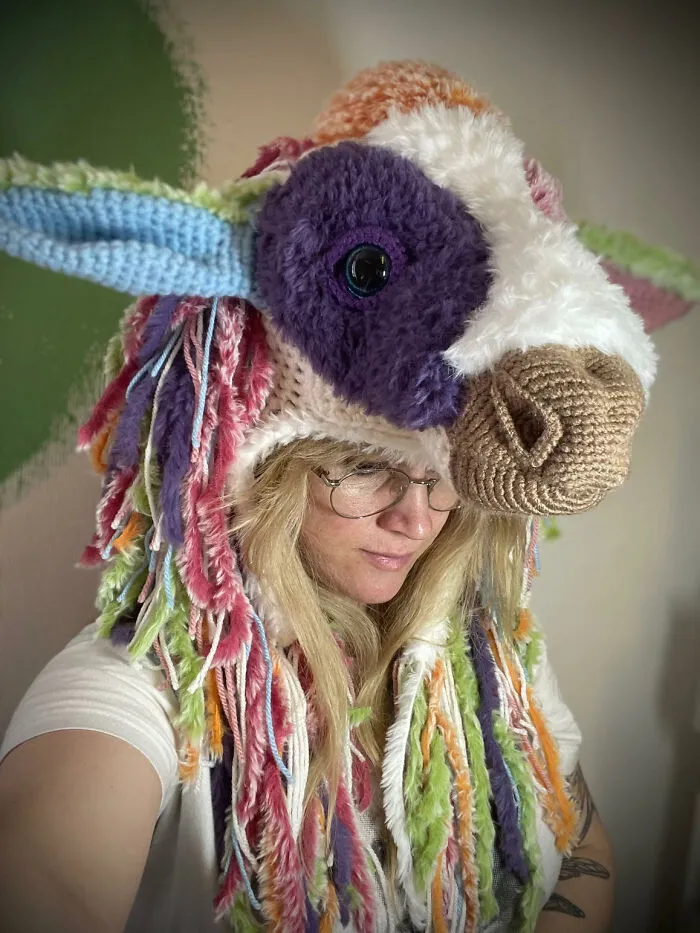 My 18 Crocheted Animal Hats That Found Fans Among Celebrities