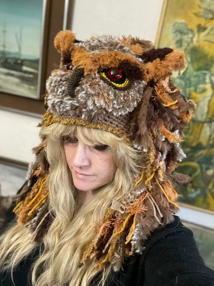 My 18 Crocheted Animal Hats That Found Fans Among Celebrities
