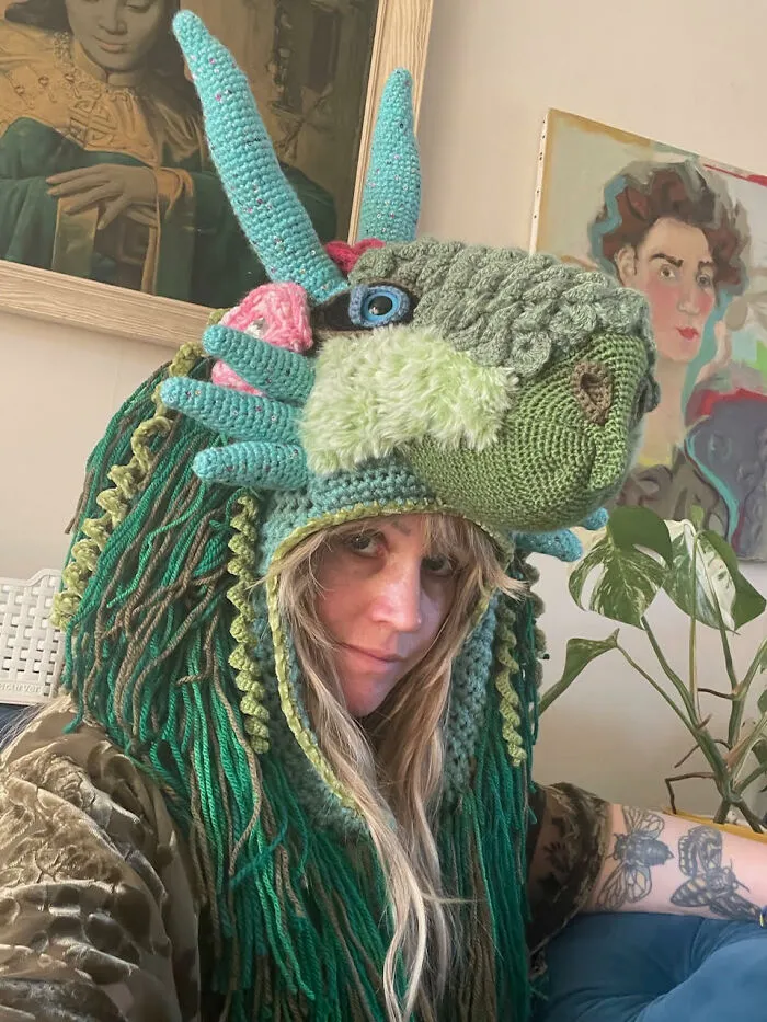 My 18 Crocheted Animal Hats That Found Fans Among Celebrities