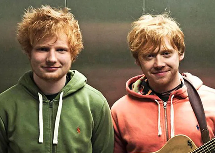 Rupert Grint And Ed Sheeran