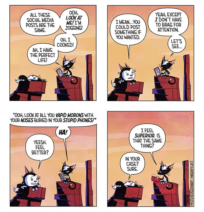 30 Thought-Provoking Comics Blending Existential Themes And Lighthearted Fun