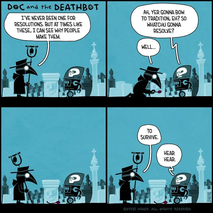 30 Thought-Provoking Comics Blending Existential Themes And Lighthearted Fun