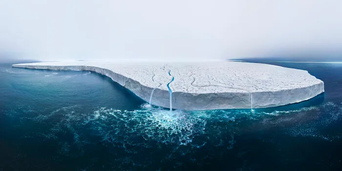 The Disappearing Ice Cap By Thomas Vijayan