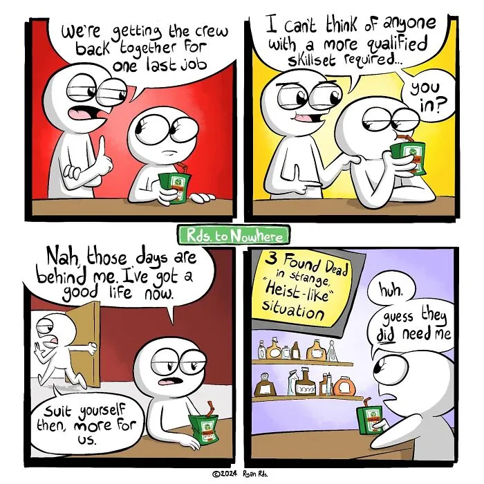 Comic Artist Ryan Rds Comes Back With A Fresh Batch Of Comics With A Twist, Here's 19 Of Them