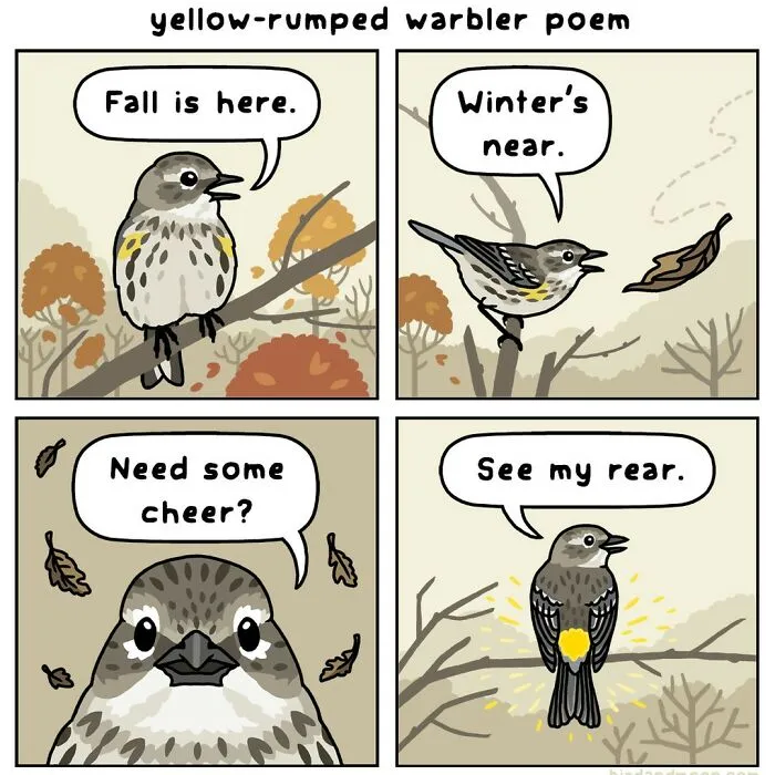 Artist Creates Comics Depicting Humorous Moments In Nature (20 New Pics)