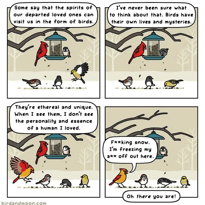 Artist Creates Comics Depicting Humorous Moments In Nature (20 New Pics)