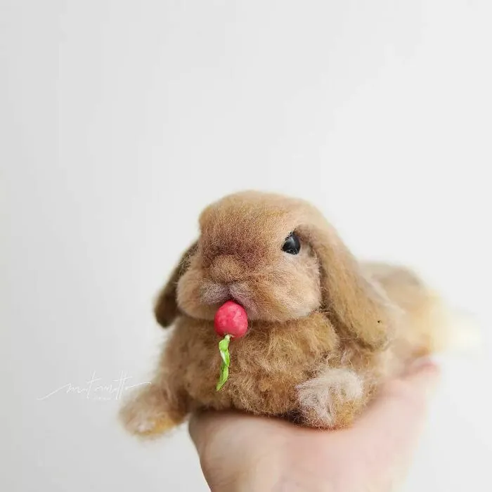 This Artist Turns Wool Into Various Animal Sculptures (43 New Pics)