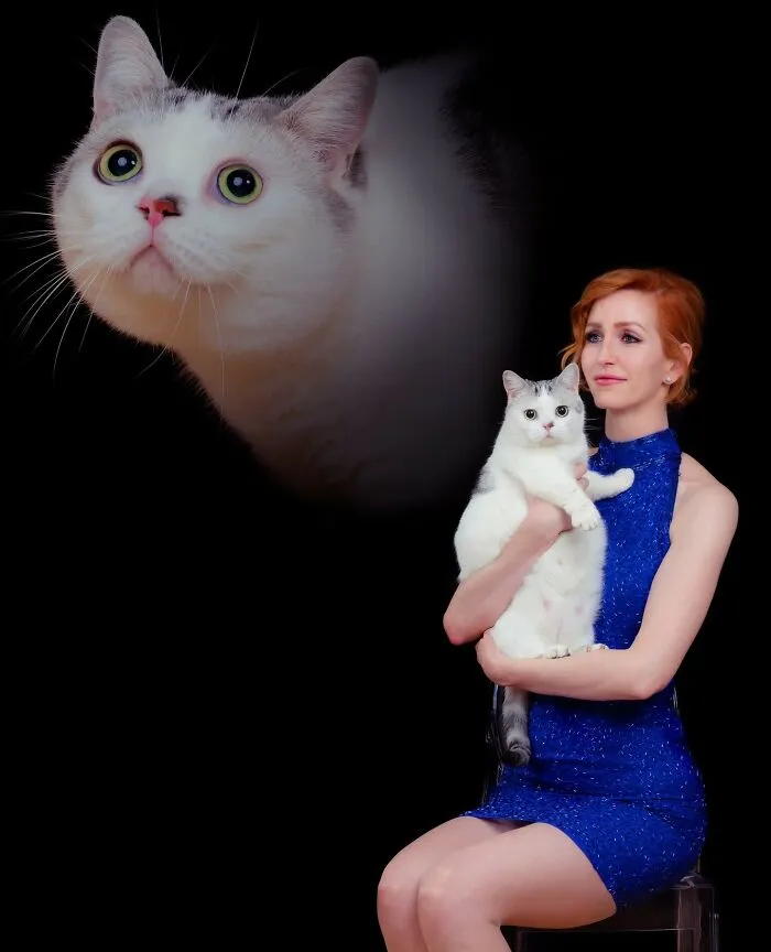 This Photographer Captured 30 Silly And Quirky Portraits Of Pets And Their Owners Once Again